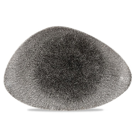Talerz trójkątny 188 x 355 mm Raku Quartz Black