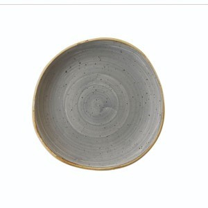 STONECAST PEPPERCORN GREY Talerz płytki Organic 210 mm/12 szt.