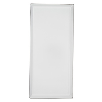Talerz prostokątny Equinoxe biały 32x15 cm