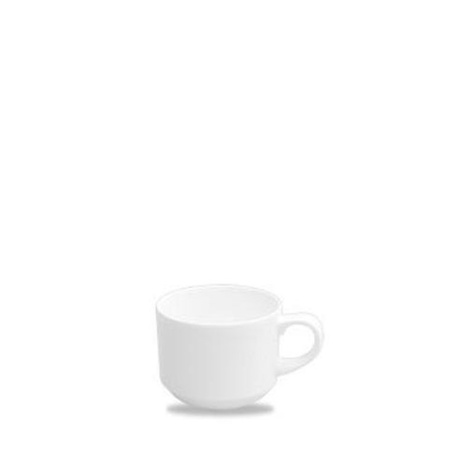 WHITE FILIŻANKA SZTAPLOWALNA POJ. 206 ML