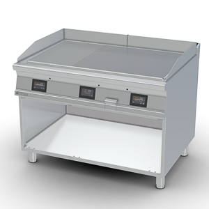 FTLR-912 ETTS ﻿﻿Płyta grillowa elektryczna 1/3 ryflowana 2/3 gładka chromowana