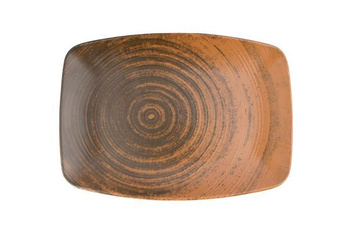 Talerz owalny Lykke Brown 270x200mm