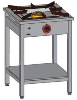 Taboret gazowy Egaz TG-110.3, 1 palnikowy