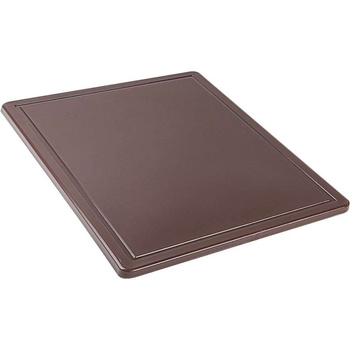 Deska do krojenia HACCP GN 1/2 cm, brązowa, Stalgast 341326