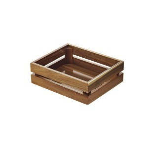 Skrzynka drewniana, akacja 56,3 x 36 x 11 cm