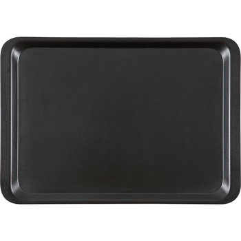 Taca laminowana, czarna, matowa, GN 1/1