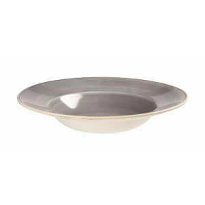 STONECAST PEPPERCORN GREY Talerz głęboki z szerokim rantem 284 ml, 240 mm/12 szt.