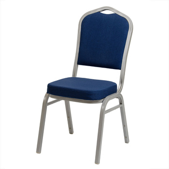 Krzesło bankietowe MAJORKA 25x25x1.2 niebieski gładki