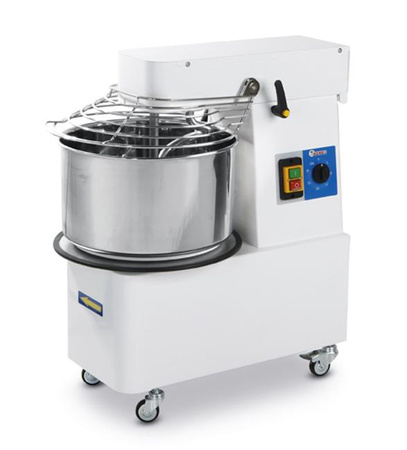 Miesiarka spiralna z podnoszoną głowicą i wyjmowaną dzieżą, Prismafood, 88 kg/h, 32L, 400V/1100W Wariant podstawowy