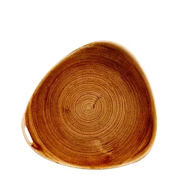 STONECAST PATINA VINTAGE COPPER TALERZ TRÓJKĄTNY ŚR. 229 MM