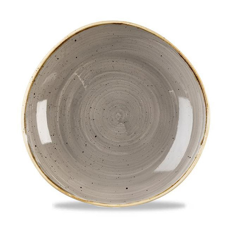 Miska o organicznym kształcie 253 mm Peppercorn Grey