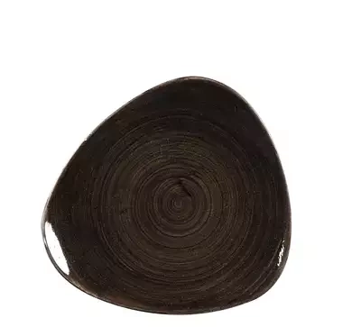 STONECAST PATINA IRON BLACK TALERZ TRÓJKĄTNY ŚR. 265 MM
