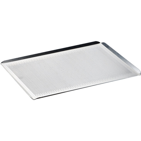 Blacha aluminiowa, perforowana do pieców konwekcyjnych, 340x240 mm