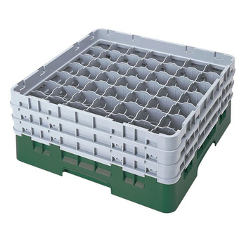 Kosz na szkło - śr. szkl. 6 cm, wys. 30 cm zielony