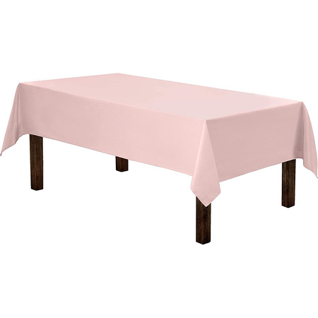 Obrus plamoodporny różowy 280x170cm na stół bankietowy