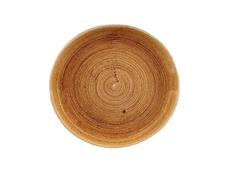 STONECAST PATINA VINTAGE COPPER TALERZ PŁASKI COUPE ŚR. 217 MM