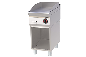 FTR 70/40 E ﻿Płyta grillowa elektryczna ryflowana