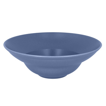 NEOFUSION MELLOW Talerz głęboki wysoki niebie 23cm