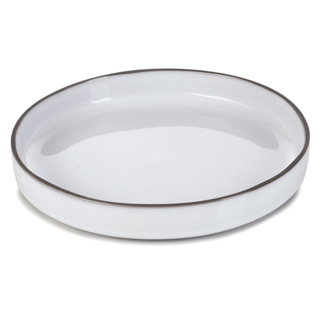 CARACTERE talerz gourmet 23 cm Biała Chmura