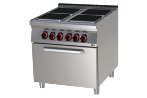 SPQT 90/80 - 11 E ﻿Kuchnia elektryczna z piekarnikiem konwekcyjnym