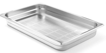 Pojemnik GN 1/1 100 perforowany, nierdzewny Hendi Profi Line 802229