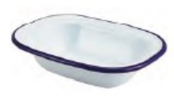 Naczynie prostokątne 200 x 150 mm Enamel Wide