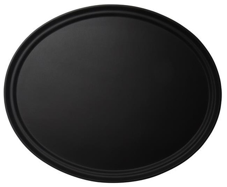 Taca owalna antypoślizgowa CAMTREAD, czarna czarny 560x685 CAMBRO