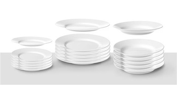 Zestaw talerzy Everyday - 18 elementów Wariant podstawowy