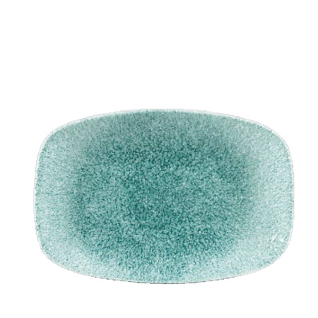 Talerz prostokątny 199 x 300 mm Raku Jade Green