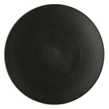 Equinoxe talerz płaski cast iron style 31,5 cm czarny