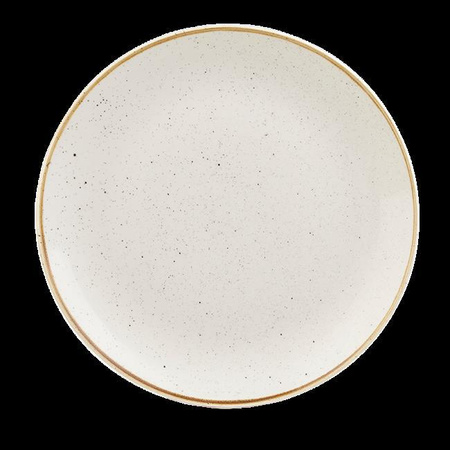 Talerz płytki 217 mm Stonecast Barley White Churchill