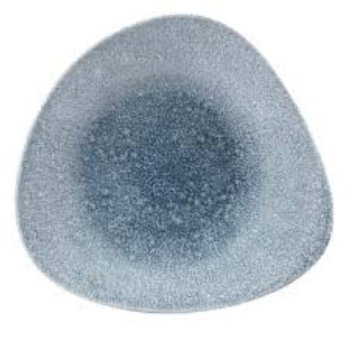 Talerz trójkątny 150 x 200 mm Raku Topaz Blue