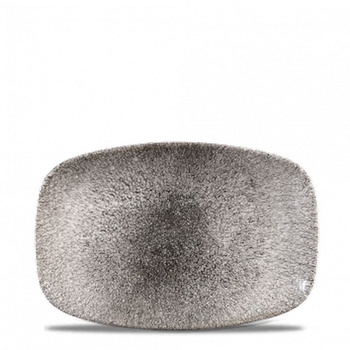 Talerz prostokątny 157 x 237 mm Raku Quartz Black