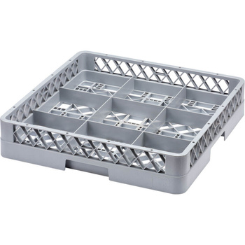 Kosz do zmywarek gastronomicznych Stalgast, na szkło (9 elementów)