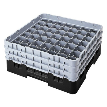 Kosz na szkło - śr. szkl. 6 cm, wys. 25,8 cm czarny