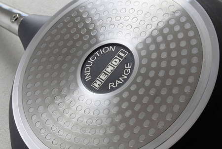 Patelnia indukcyjna, śr. 28 cm, aluminiowa z powłoką tytanową Hendi 629253