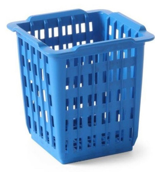 Koszyk na sztućce do zmywarek gastronomicznych Hendi, niebieski