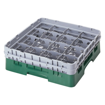 Kosz na szkło - śr. szk. 10,9, wys. 25,8 cm niebieski