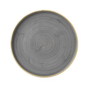STONECAST PEPPERCORN GREY Talerz płytki Walled 275 x 20 mm/6 szt.