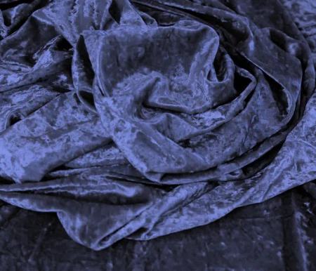 Obrus prostokątny aksamitny 280x160cm Velvet granatowy