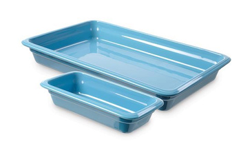 Pojemnik porcelanowy niebieski GN1/2 Fine Dine