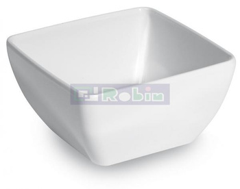 Miska z melaminy Hendi, kwadratowa, 19x19 cm