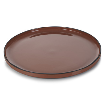 CARACTERE talerz płaski 30 cm Cynamon