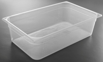 Pojemnik GN 1/1 100, polipropylen przezroczysty  Hendi 880029