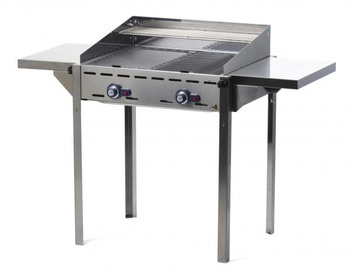 Grill gazowy Hendi Green Fire Profi Line, 2 palnikowy