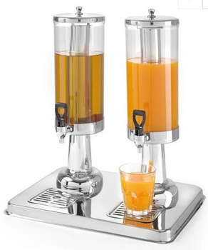 Dyspenser do soków  2x3 l, Hendi 425435