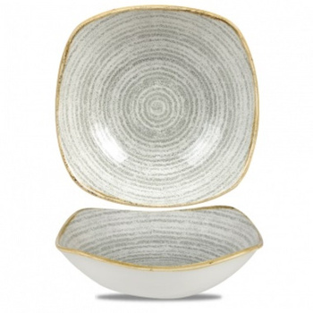 Miska kwadratowa 1279 ml Homespun Stone Grey Studio Prints
