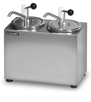 Dozownik do sosów 2x4 l, Lozamet DC.2.1