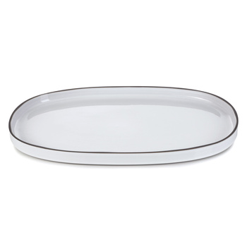 CARACTERE półmisek 46x29 cm Biała Chmura