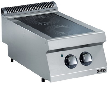 KUCHNIA CERAMICZNA 2 PALNIKOWA NASTAWNA, 4,4 KW, 400 MM